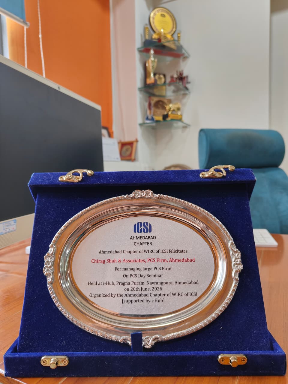 ICSI Ahmedabad Chapter Felicitations